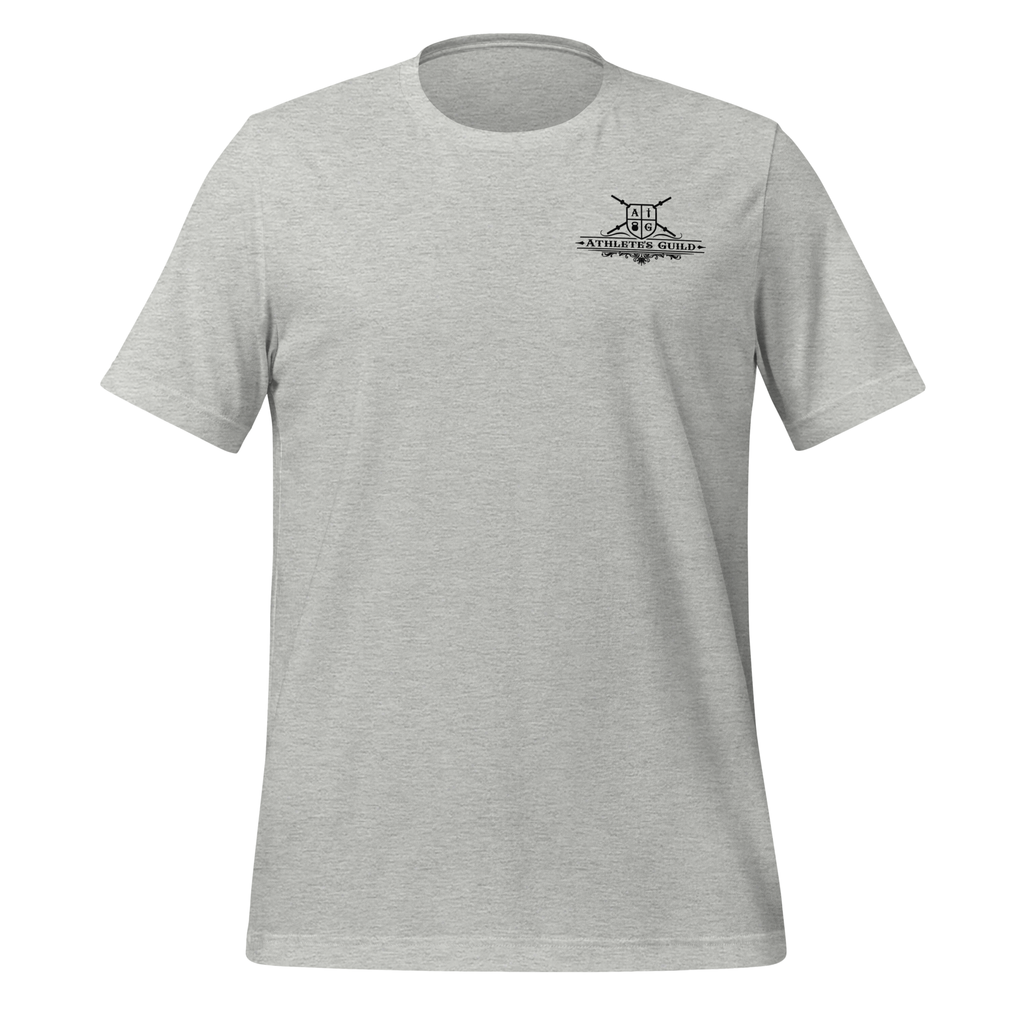 Grey T-Shirt Black Logo
