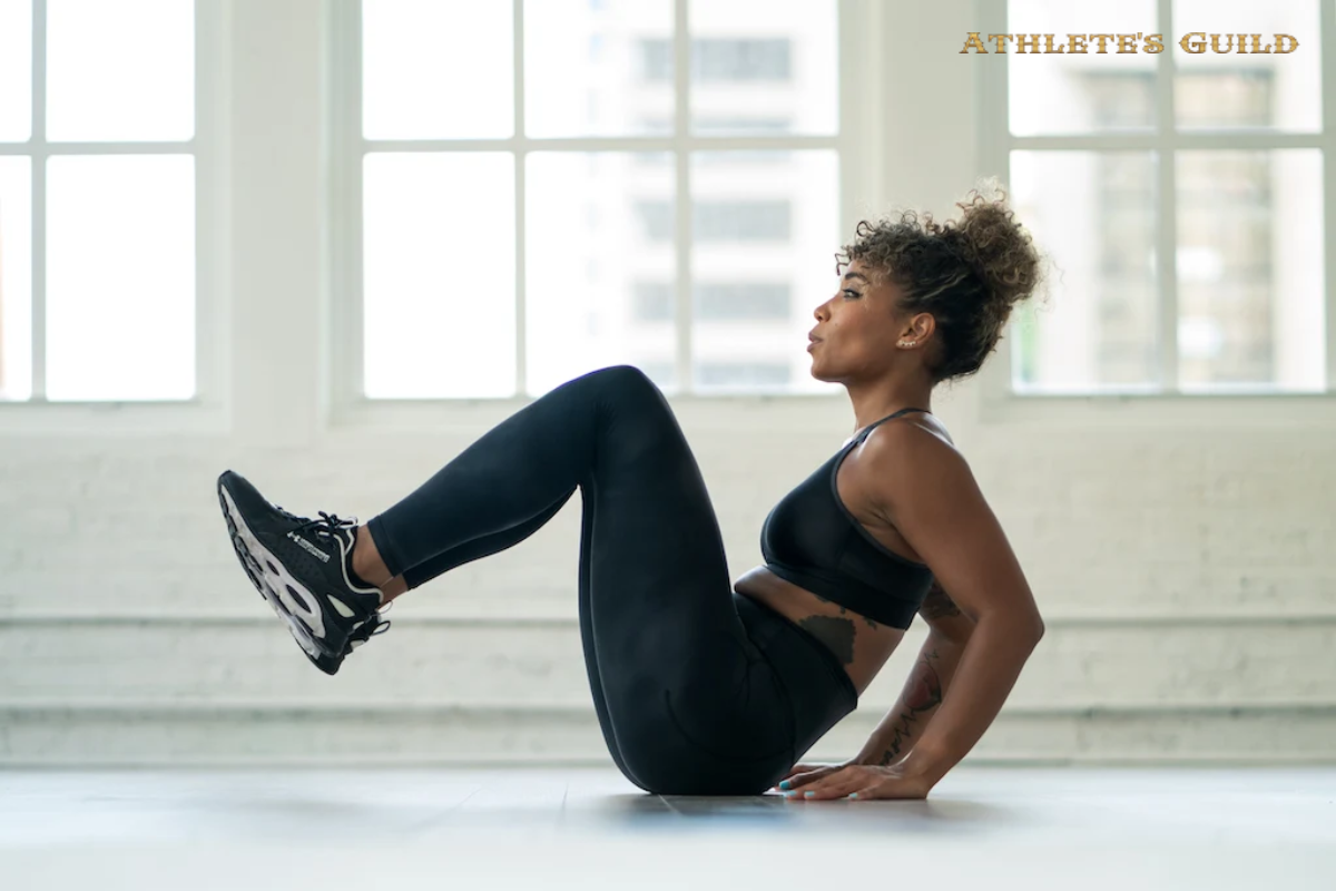 girl doing workout