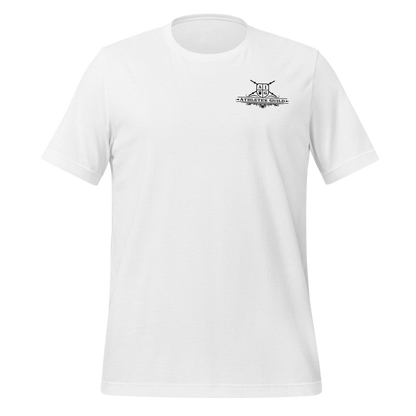White T-Shirt Black Logo