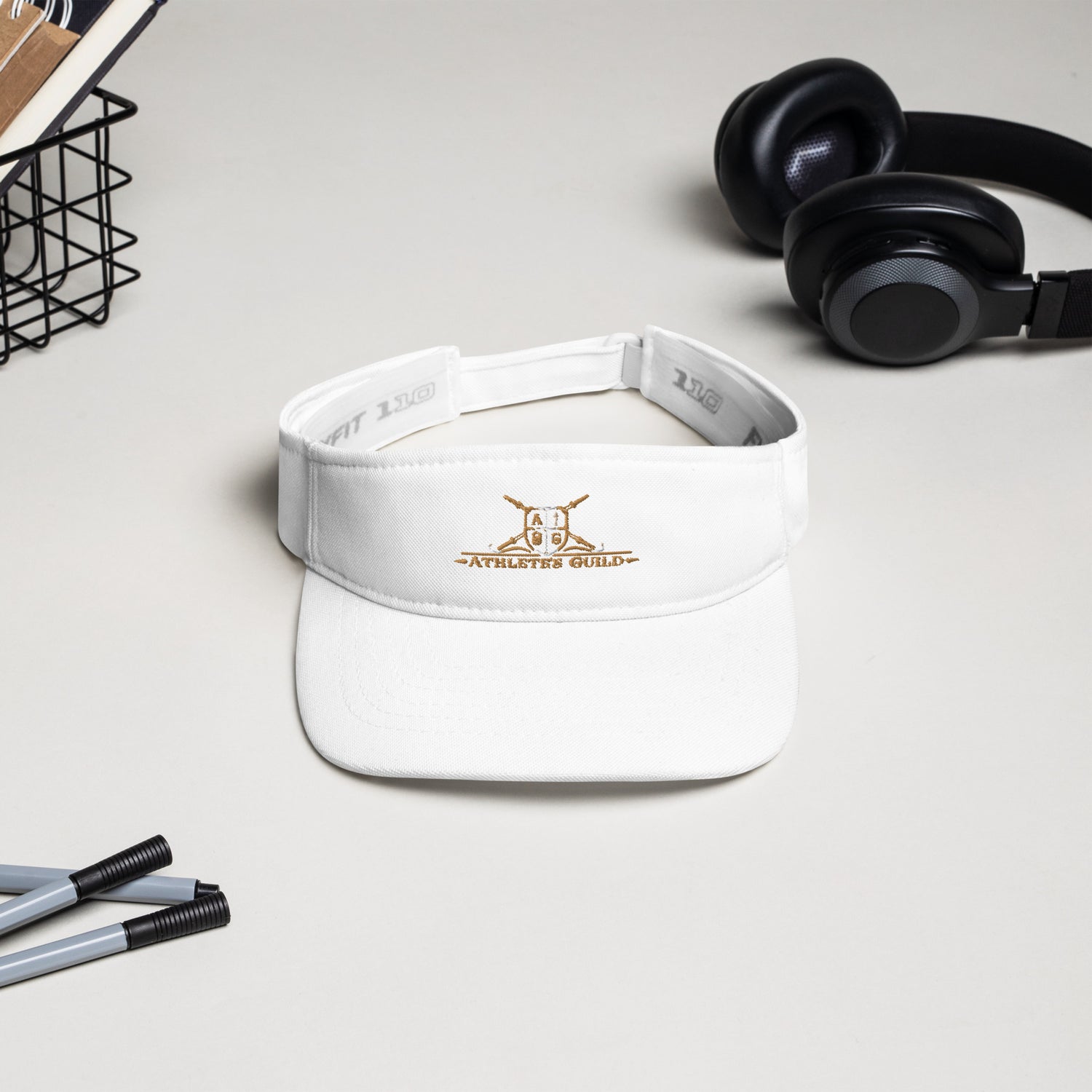 visor white front