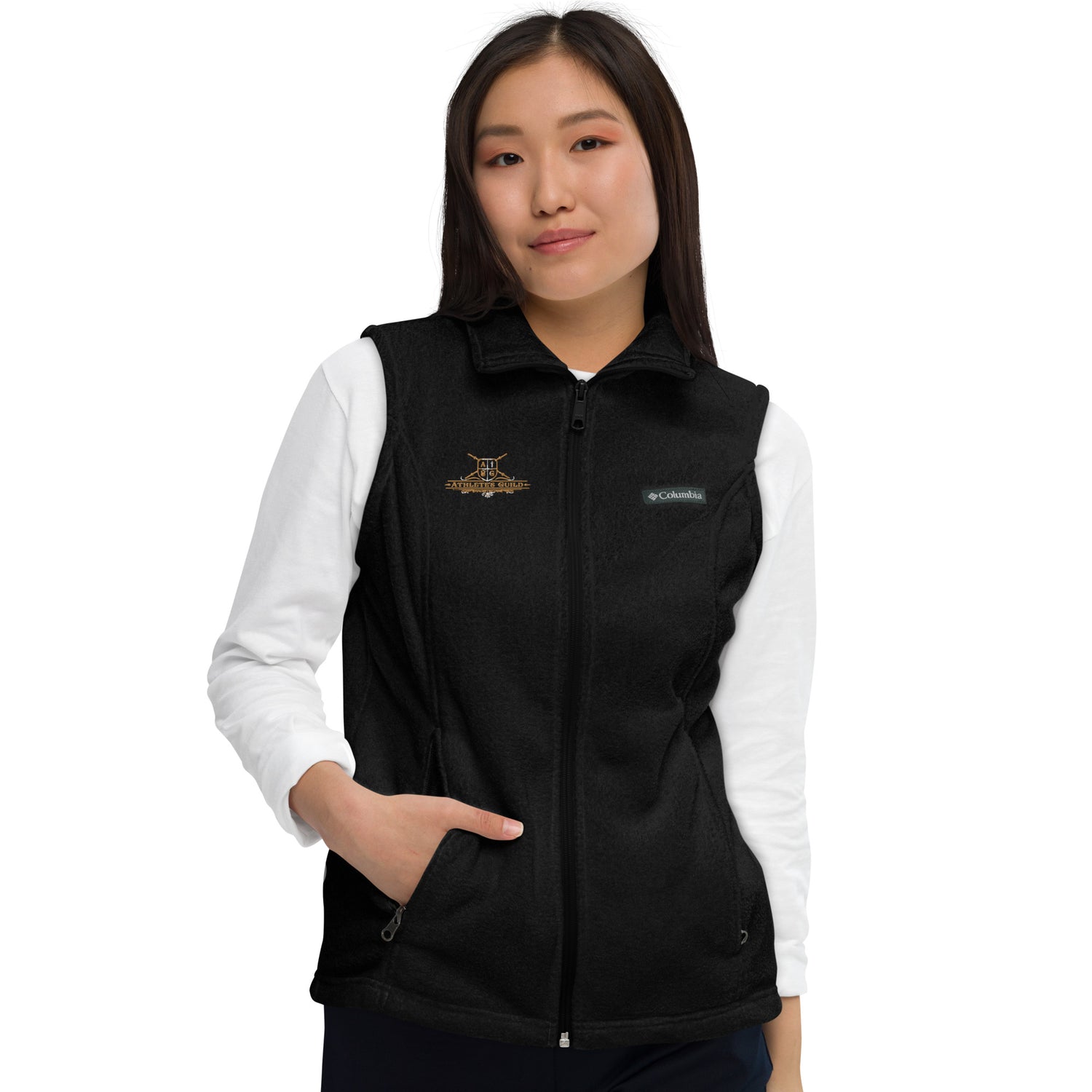 Women’s Columbia fleece vest